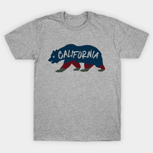 California Bear T-Shirt by luckybengal